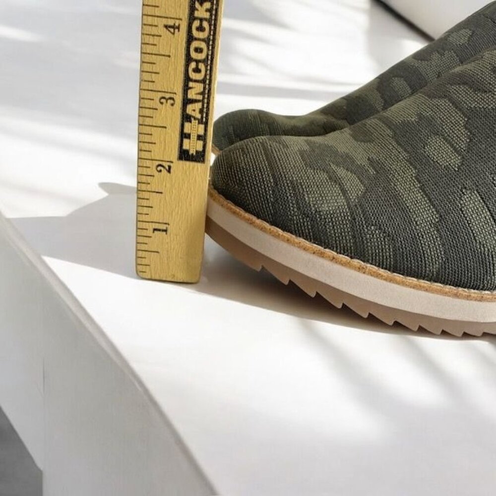 Söfft Elesia Camouflage Knit Wedge Bootie Green Size 11 - Picture 8 of 12